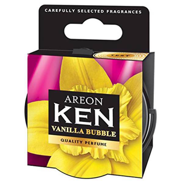 خوشبو کننده خودرو آرئون مدل Ken با رایحه Vanilla Bubble، Areon Ken Vanilla Bubble Car Air Freshener