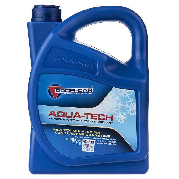 ضدیخ خودرو پروفی کار مدل AQUA-TECH مقدار 4 کیلوگرم، Profi-Car AQUA-TECH Car Antifreeze 4kg