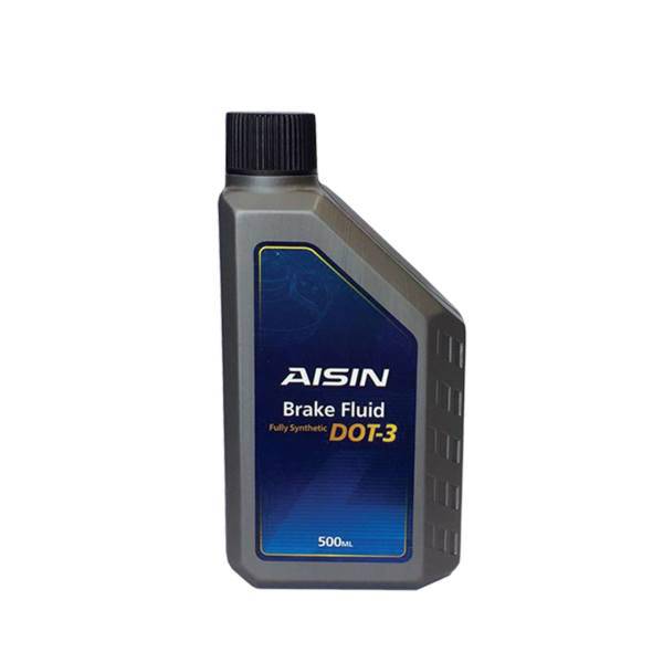 روغن ترمز خودرو آیسین مدل DOT3 ظرفیت 500 میلی لیتر، Aisin DOT3 500mL Car Brake Oil