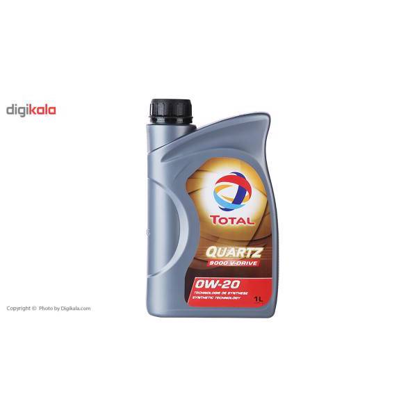 روغن موتور خودرو توتال مدل Quartz 9000 V-Drive حجم 1 لیتر، Total Quartz 9000 V-Drive Engine Oil 1 L