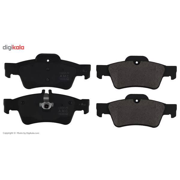 لنت ترمز عقب الیگ مدل MC13 مناسب برای بنز E240، Elig MC13 Rear Brake Pad For Benz E240