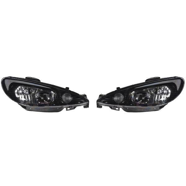 چراغ جلو فراز مدل 103060 مناسب برای پژو 206، Faraz 103060 Front Automotive Lighting For Peugeot 206