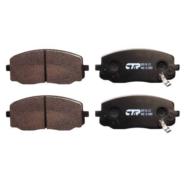 لنت ترمز جلو سی تی آر مدل CKKK-26 مناسب براس پیکانتو، CTR CKKK-26 Front Brake Pad For Picanto