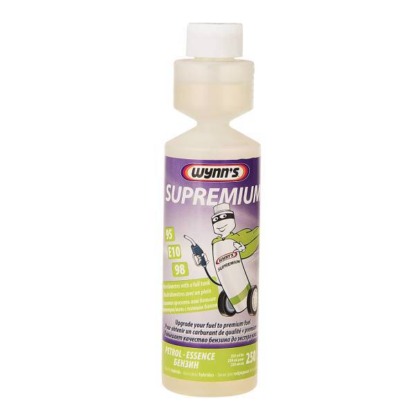 مکمل سوخت خودرو وینز مدل Supremium حجم 250 میلی لیتر، Wynns Supremium Car Supplement Fuel System 250ml