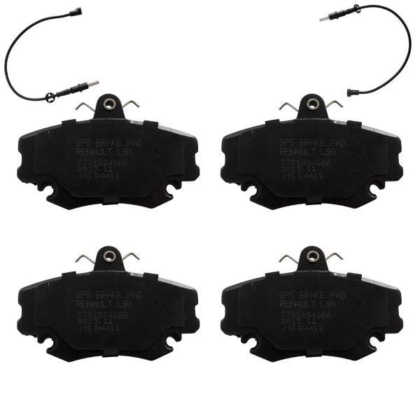 لنت ترمز جلو جی پی اس مدل 7701204066 مناسب برای خودرو رنو L90، GPS 7701204066 Front Brake Pad For Renault L90