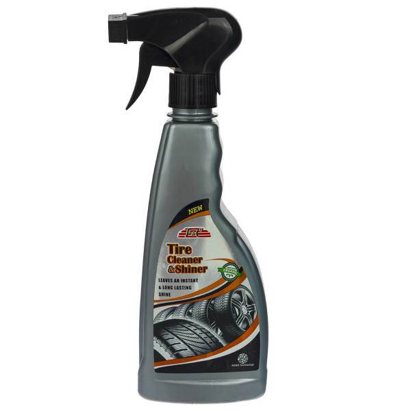 اسپری براق کننده تایر خودرو پی اند سی حجم 500 میلی لیتر، P And C Tire Shine Spray 500ml