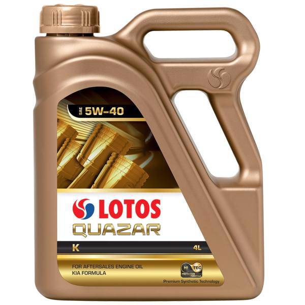 روغن موتور خودرو لوتوس مدل Quazar K حجم 4 لیتر، Lotos Quazar K 4L 5W-40 Engine Oil Car Accessories