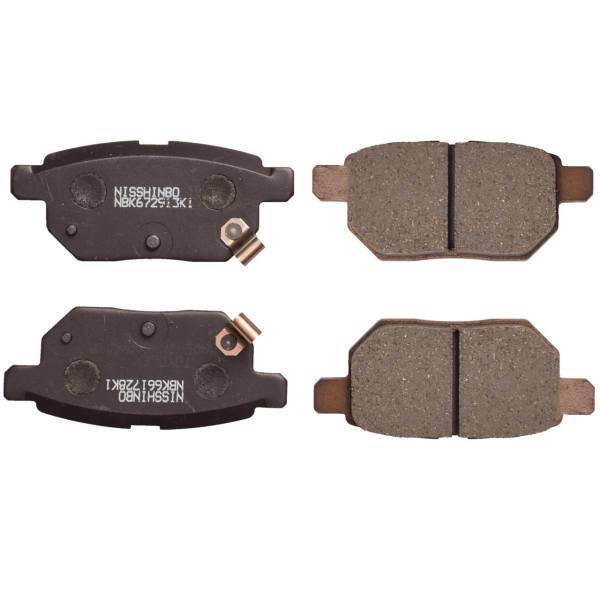 لنت ترمز عقب تویولکس مدل TX-0220-011014، Toyolex TX-0220-011014 Rear Brake Pad