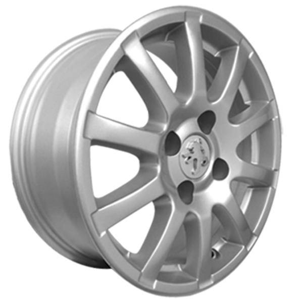 رینگ آلومینیومی چرخ مدل KWR38 سایز 15 اینچ با آرم پژو، KWR38 Aluminium Wheel Rims 15 Inch For Peugeot