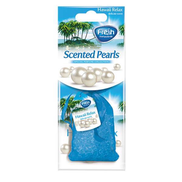 خوشبو کننده خودرو فرش وی مدل Scented Pearls Hawaii Relax، Freshway Scented Pearls Hawaii Relax Car Air Freshener