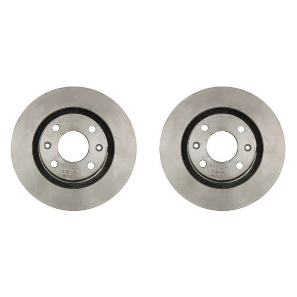 دیسک ترمز چرخ جلو رادیکال مدل R25103 مناسب برای پژو 206 بسته 2 عددی، Radical R25103 Front Brake Disc For Peugeot 206 2 Pcs