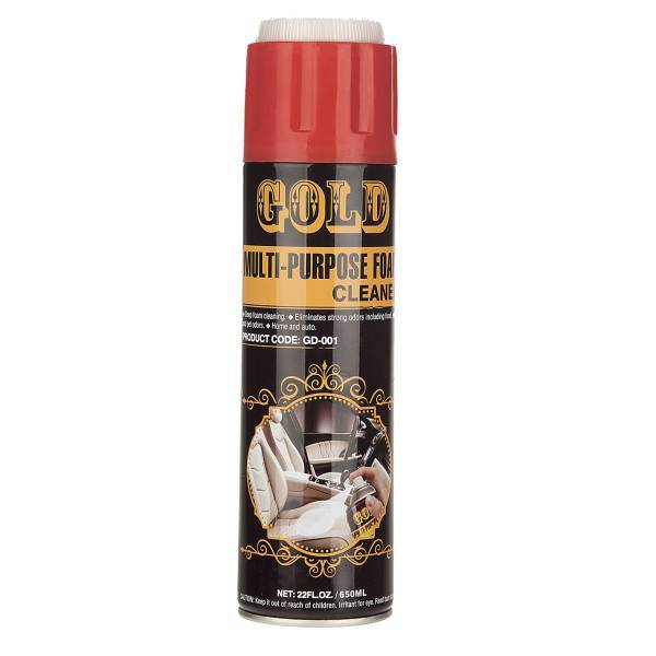 اسپری تمیز کننده چندکاره گلد مدل GD-001، Gold Multi-Purpose Foam Cleaner GD-001 Spray