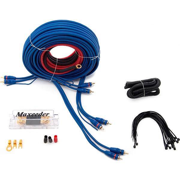 کابل آمپلی فایر خودرو مکسیدر MX-4007، Maxeeder MX-4007 Amplifier Wiring Kit