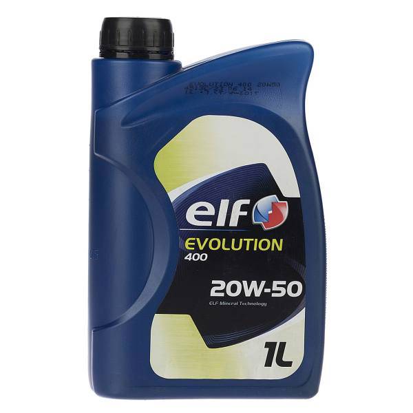 روغن موتور خودرو الف مدل Evolution 400 حجم 1 لیتر، Elf Evolution 400 Car Engine Oil 1 L