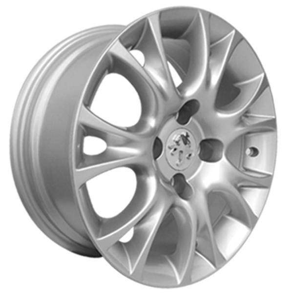 رینگ آلومینیومی چرخ مدل KW001 سایز 15 اینچ با آرم پژو، KW001 Aluminium Wheel Rims 15 Inch For Peugeot