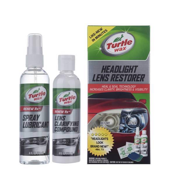 کیت تمیز کننده چراغ جلوی خودرو ترتل واکس مدل T240KT، Turtle Wax T240KT Front Light Cleaner Kit