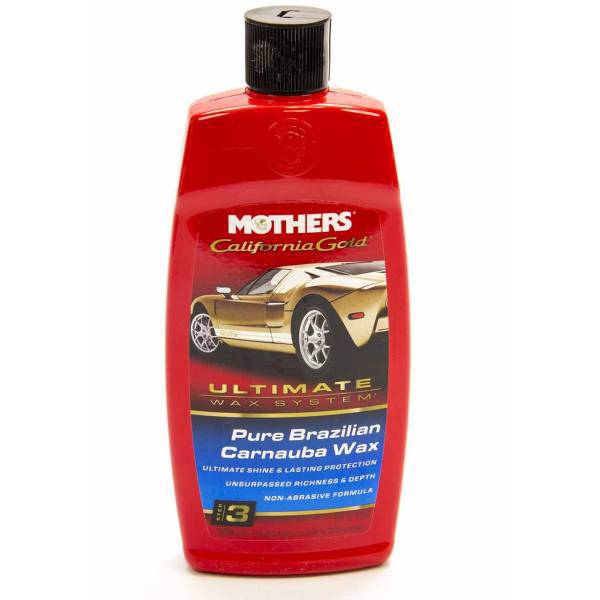 واکس مایع 3 خودرو مادرز مدل 5750 حجم 473 میلی لیتر، Mothers 5750 Car California Gold Pure Brazilian Carnauba Wax 473mL