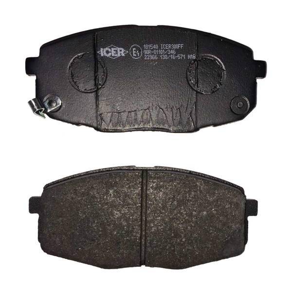 لنت ترمز جلو آیسر مدل 181540، Icer 181540 Front Brake Pad