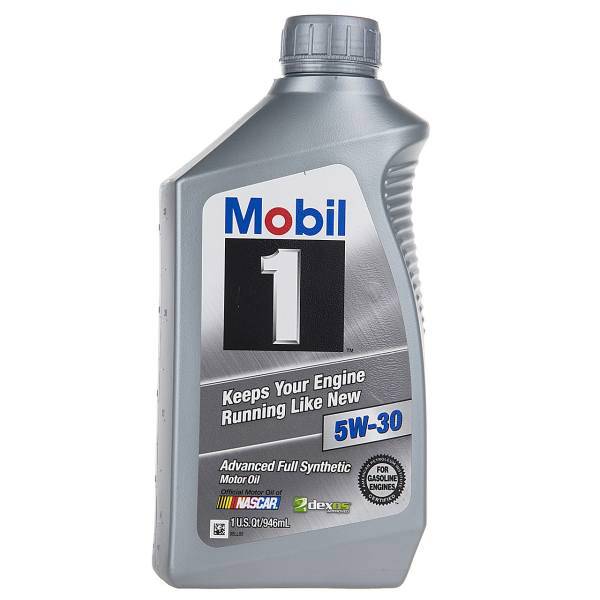 روغن موتور خودرو موبیل مدل One 5W-30 حجم 946 میلی لیتر، Mobil One 5W-30 Car Engine Oil 946ml