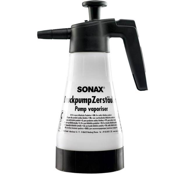 ظرف پاشش اسید یا باز سوناکس مدل 496941 حجم 1500 میلی لیتر، Sonax 496941 Pump Vaporiser for Acidic and Alkaline Products 1500ml