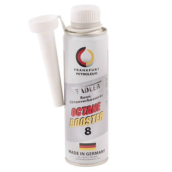 مکمل سوخت خودرو ادلر مدل Octane Booster 8 حجم 300 میلی لیتر، Adler Octane Booster 8 Supplement Fuel System 300mL