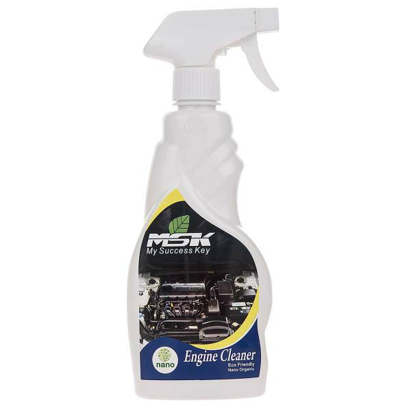 تمیزکننده موتور خودرو MSK مدل بدون نیاز به آب حجم 500 میلی‌لیتر، MSK Engine Cleaner Waterless 500ml