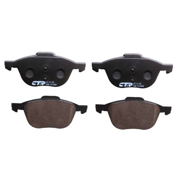 لنت ترمز جلو سی تی آر مدل CKF-14 مناسب برای مزدا3، CTR CKF-14 Front Brake Pad For Mazda3