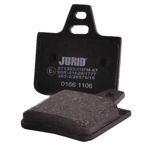 لنت ترمز عقب جورید مدل J571363 مناسب برای زانتیا، Jurid J 571363 Rear Brake Pad For Xantia