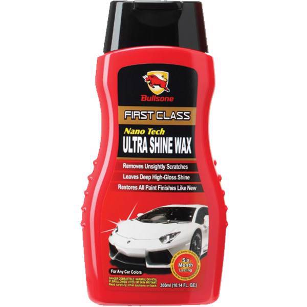 واکس نانو بولزوان مدل Ultra Shine Wax حجم 300 میلی لیتر، Bullsone Ultra Shine Wax 300ml