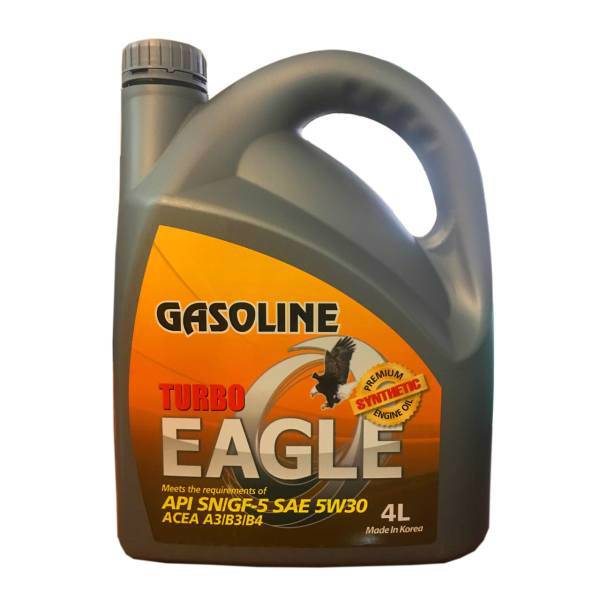 روغن موتور خودرو ایگل مدل 5W-30 SN تمام سنتتیک حجم 4 لیتر، EAGLE Car Engine Oil 5W-30 Full-synthetic SN 4L