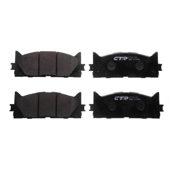 لنت ترمز جلو سی تی آر مدل CKT-51 مناسب برای کمری، CTR CKT-51 Front Brake Pad For Camery