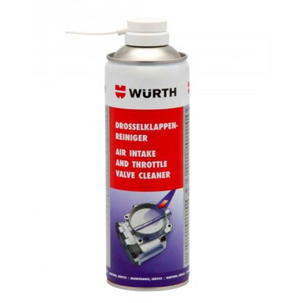 اسپری تمیز کننده کاربراتور خودرو وورث مدل 5861113500 حجم 500 میلی لیتر، Wurth Air Intake And Throttle Valve Cleaner 5861113500 Cleaner 500ml