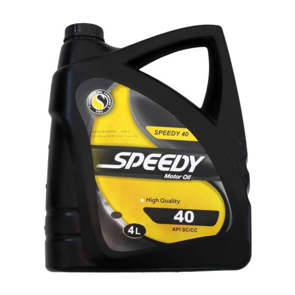 روغن موتور خودرو اسپیدی مدل ASPEEDY40 ظرفیت 4 لیتر، Speedy ASPEEDY40 Engine Oil 4L