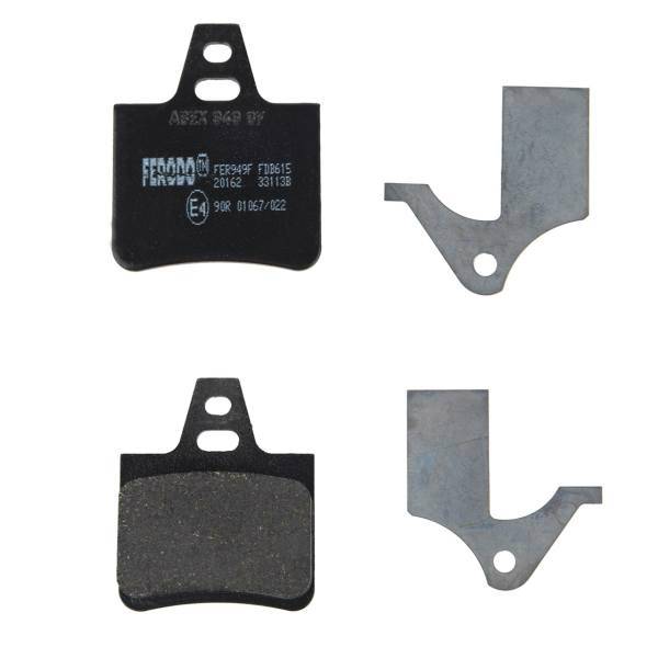 لنت ترمز عقب فرودو مدل FDB615 سیتروئن زانتیا، Ferodo FDB615 Back Brake Pad Citroen Xantia