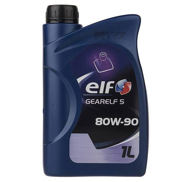 روغن گیربکس خودرو الف مدل Gearelf 5 یک لیتری 80W-90، Elf Gearelf 5 80w-90 1L Car Gearbox Oil