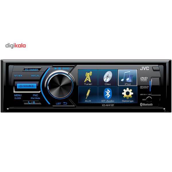 پخش کننده خودرو جی وی سی مدل KD-AV41BT، JVC KD-AV41BT Car Audio