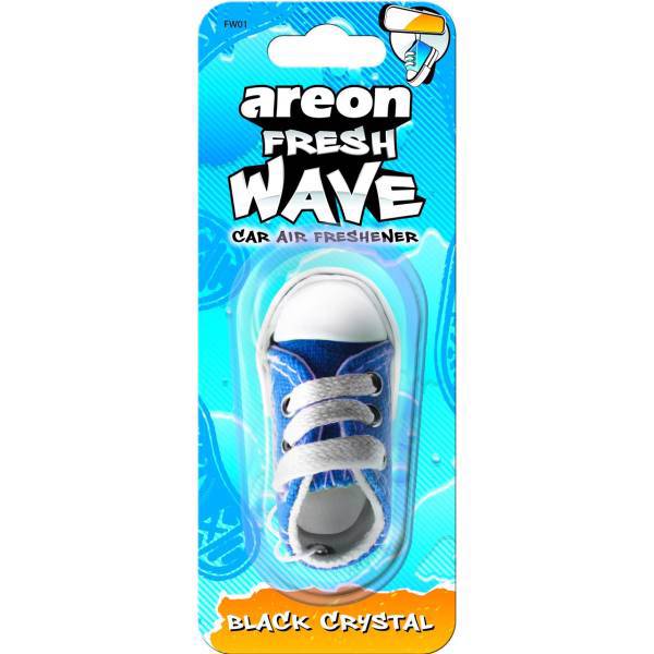 خوشبو کننده ماشین آرئون مدل فرش ویو بلک کریستال، Areon Fresh Wave Black Crystal Car Air Freshener