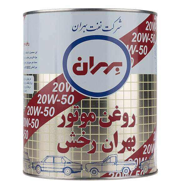 روغن موتور خودرو بهران مدل Raksh حجم 3.785 لیتر، Behran Raksh 3.785L 20W50 Car Engine Oil