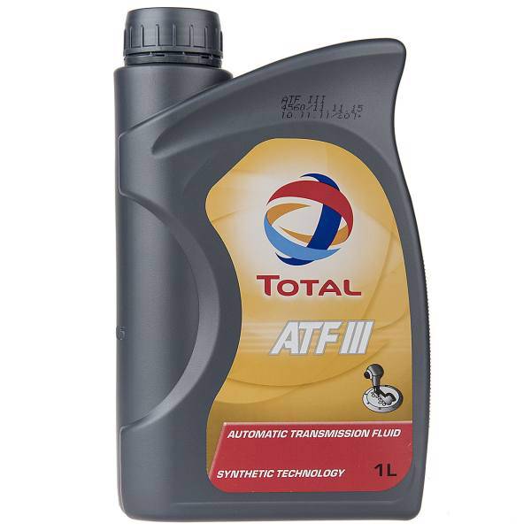 روغن گیربکس خودرو توتال مدل Fluide ATF III حجم 1 لیتر، Total Fluide ATF III Car Gearbox Oil 1L