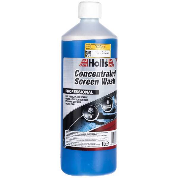 محلول شیشه شوی خودرو هولتس مدل HSCW1001A حجم 1 لیتر، Holts HSCW1001A Windshield Washer 1 L