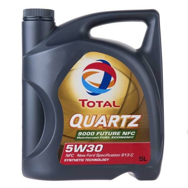 روغن موتور خودرو توتال مدل Quartz 9000 Future NFC حجم 5 لیتر، Total Quartz 9000 Future NFC 5L 5W-30 Car Engine Oil