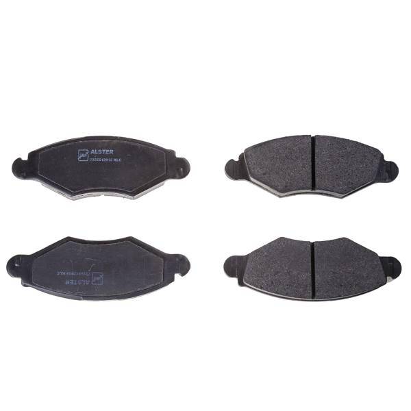 لنت ترمز جلو کاسپین مدل 1607340 مناسب برای پژو 206، Kaspian 1607340 Front Brake Pad For Peugeot 206