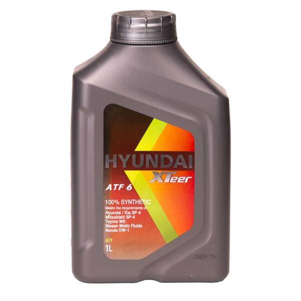 روغن گیربکس خودرو هیوندای اکستیر مدل ATF VI ظرفیت 1لیتر، Hyundai Xteer ATF VI Gearbox Oil 1L