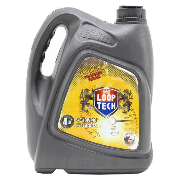 روغن موتور خودرو لوپ تک مدل Gasoline 25000 ظرفیت 4 لیتر، Loop Tech Gasoline 25000 Motor Oil 4L