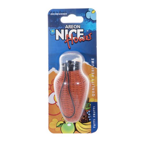 خوشبو کننده ماشین آرئون مدل Nice Flower Tutti Frutti، Areon Nice Flower Tutti Frutti Gum Car Air Freshener