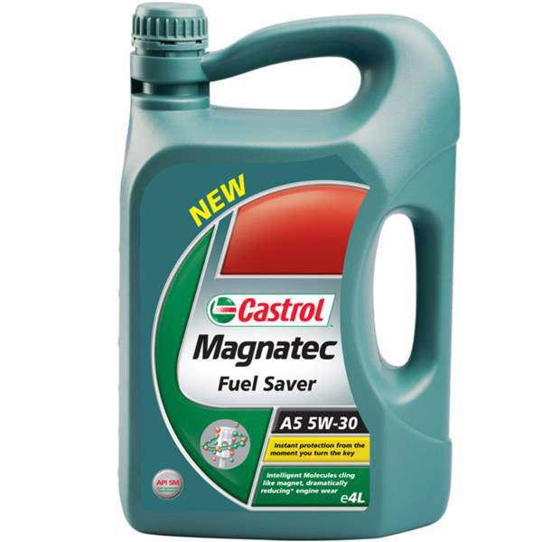 روغن موتور خودرو کاسترول مدل Magnatec Fuel Saver ظرفیت 4 لیتری 5W30، Castrol Magnatec Fuel Saver 4L A5 5W30 Car Engine Oil