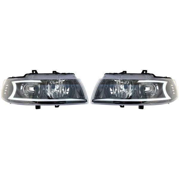 چراغ جلو اسپرت نگین مدل SA-02 مناسب برای سمند بسته 2 عددی، Negin Sport SA-02 Front Automotive Lighting For Samand