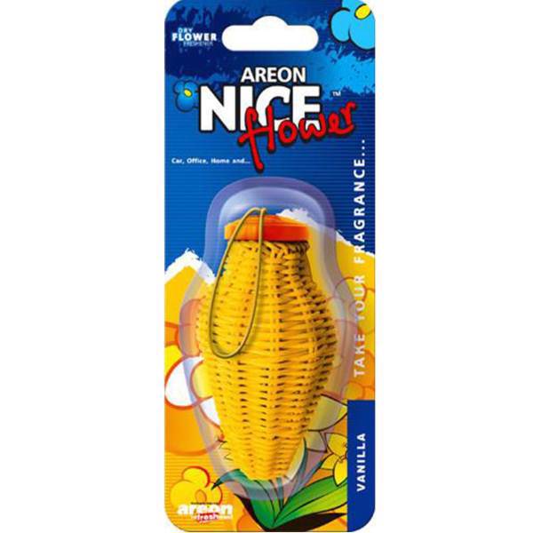 خوشبو کننده ماشین آرئون مدل Nice Flower Vanilla، Areon Nice Flower Vanilla Car Air Freshener