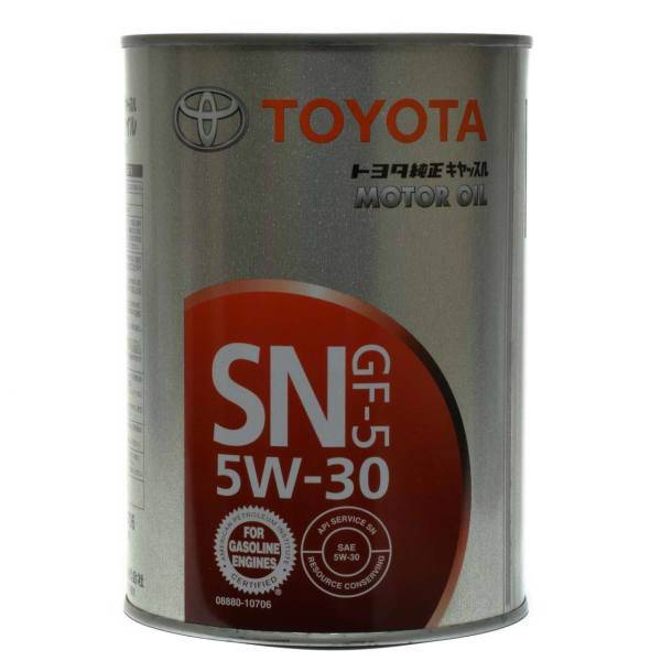 روغن موتور تویوتا جنیون پارتس مدل 10706-08880، Toyota Geniune Parts 08880-10706 Motor Oil