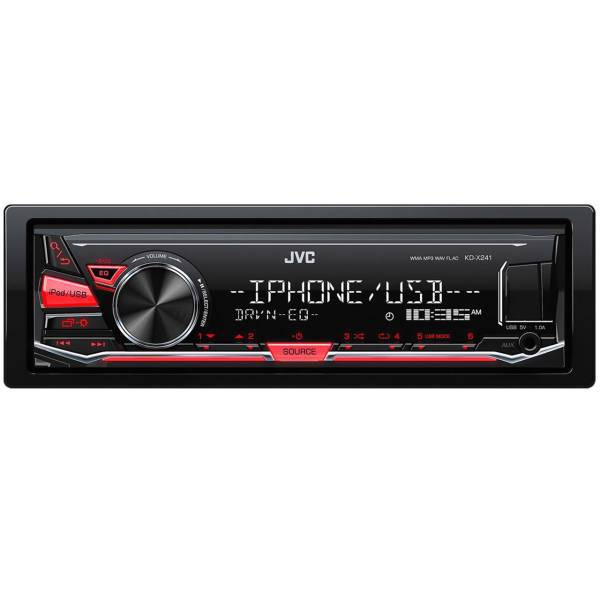 پخش کننده خودرو جی وی سی مدل KD-X241، JVC KD-X241 Car Audio